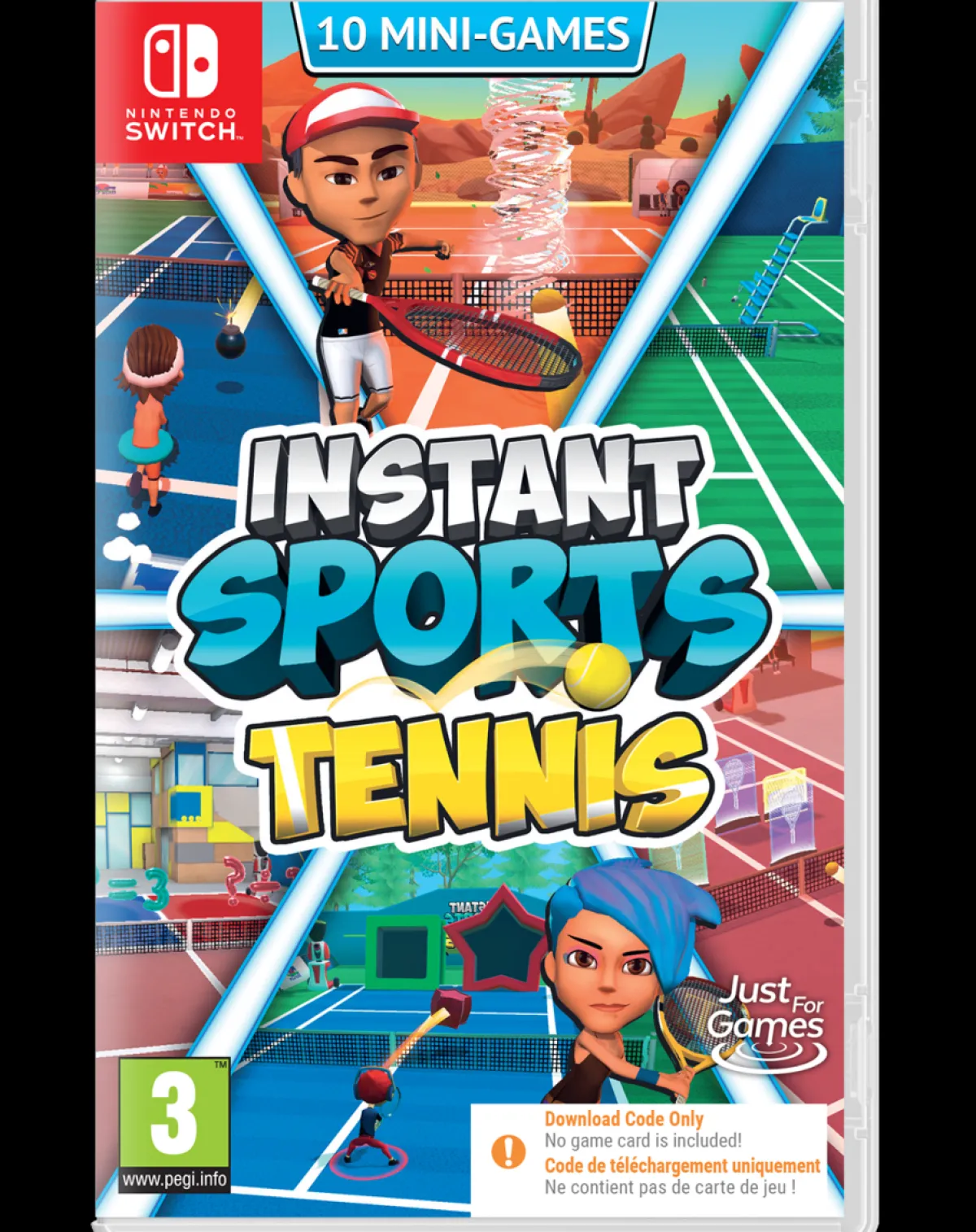 Just For Games Instant Sports Tennis Nintendo SWITCH (Code de téléchargement)