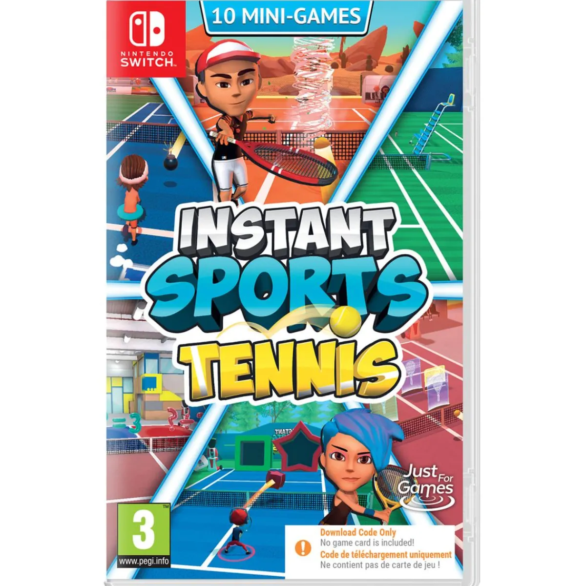 Just For Games Instant Sports Tennis Nintendo SWITCH (Code de téléchargement)