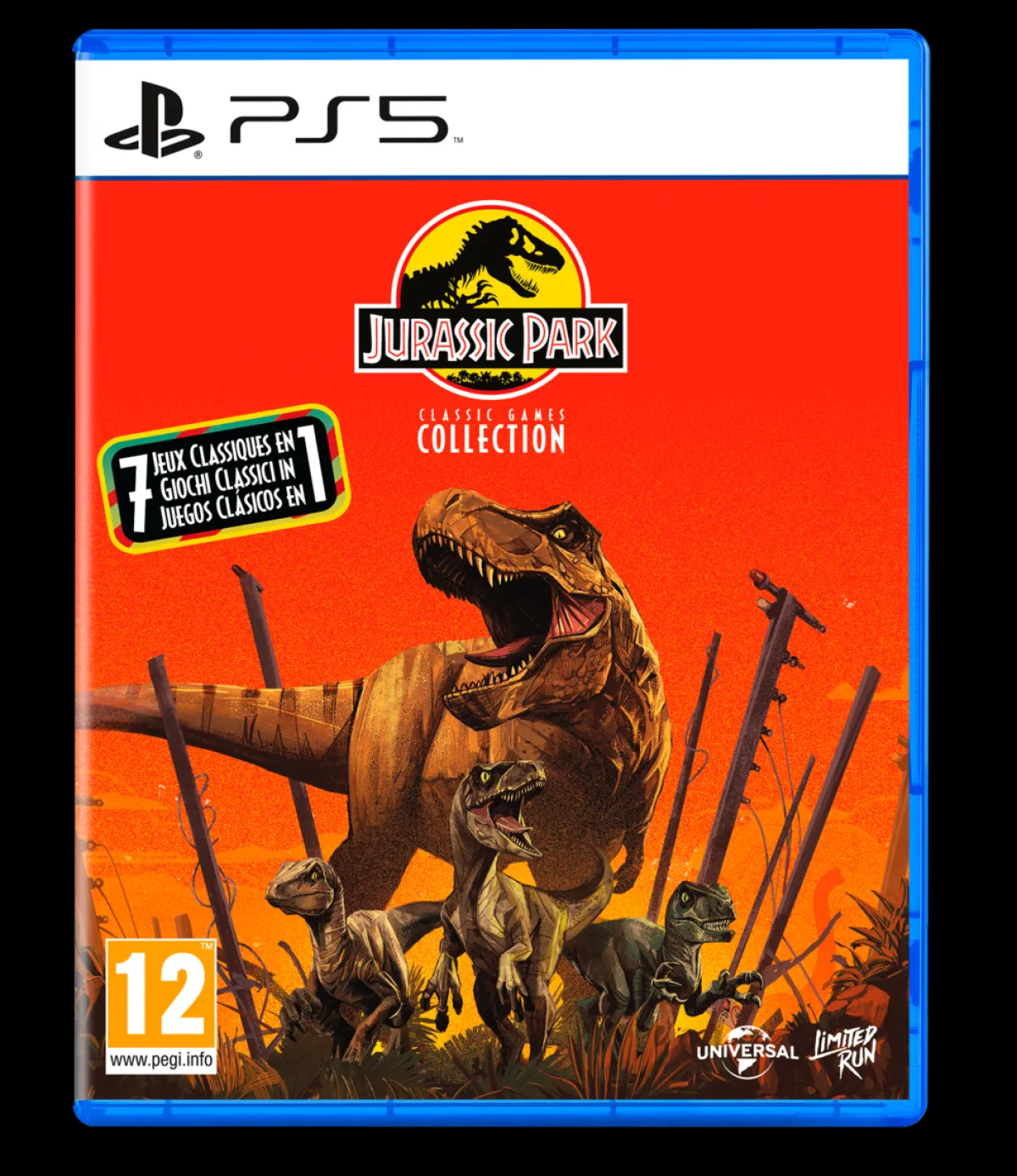 LIMITED RUN Jurassic Park Classic Games Collection PS5