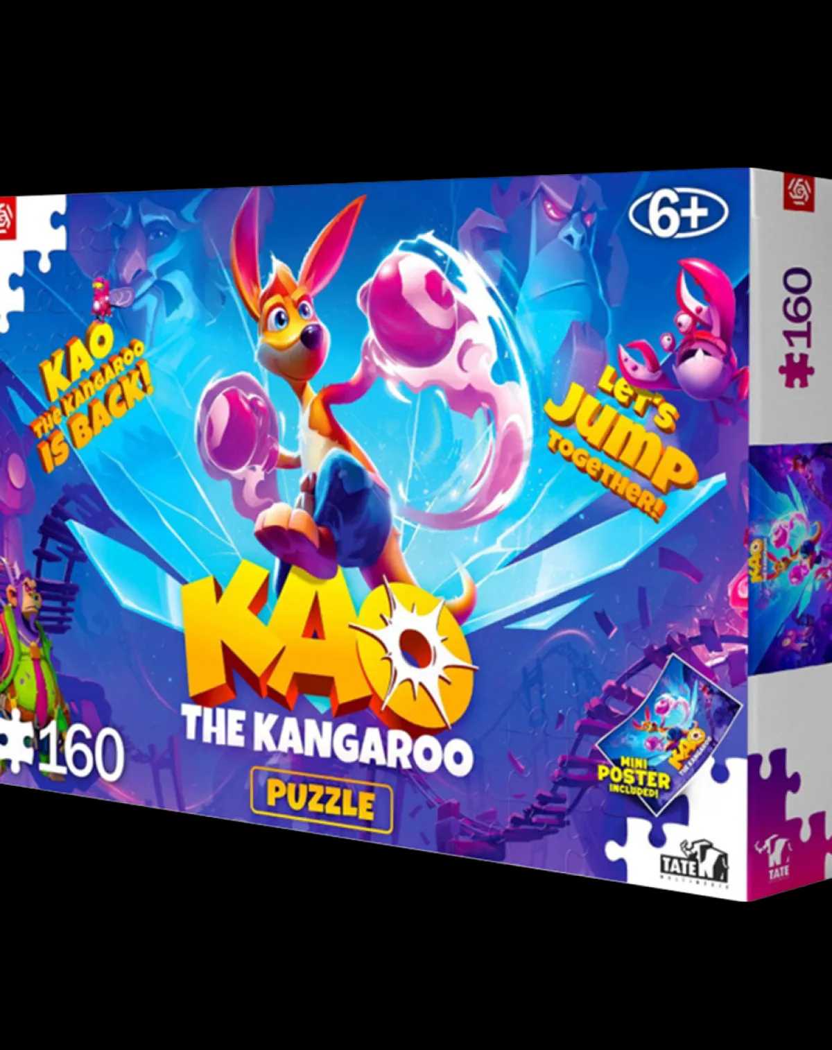 TATE MULTIMEDIA Kao The Kangaroo - Kao is Back Puzzle 160 pièces