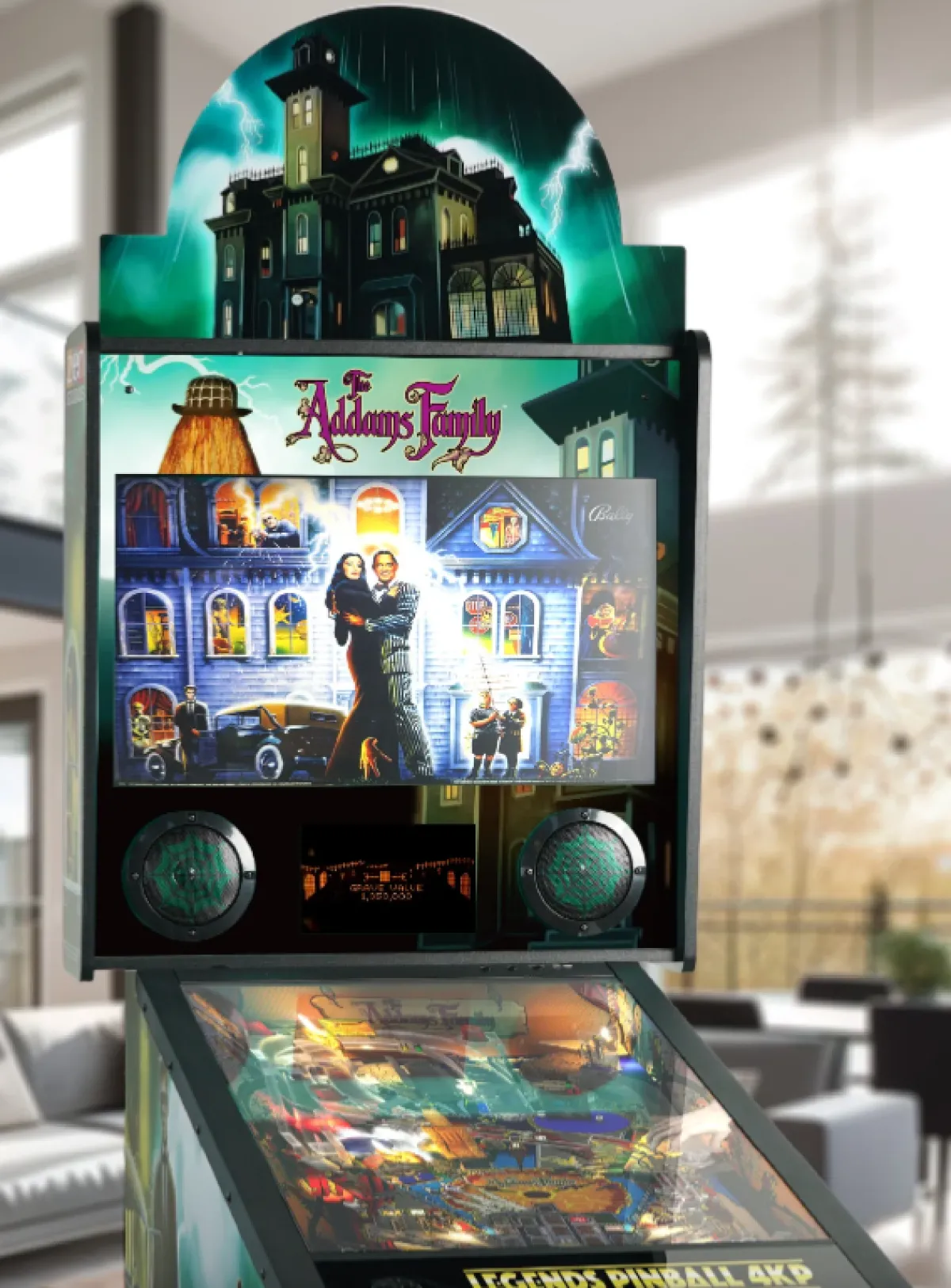 AtGames Legends Pinball - Flipper 4K - Famille Addams