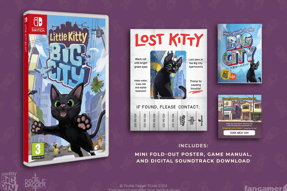 FANGAMER Little Kitty Big City Nintendo Switch