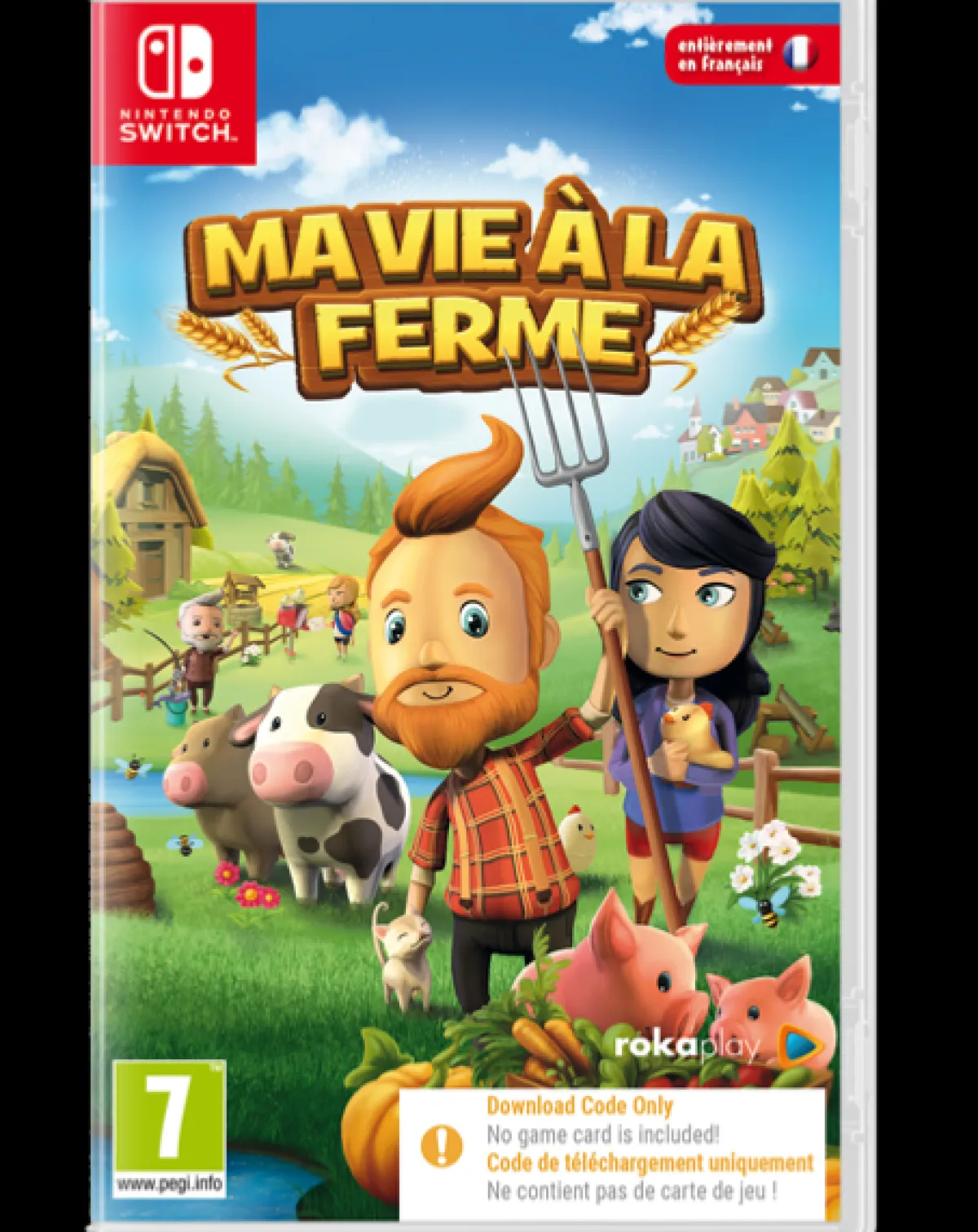 MINDSCAPE Ma vie à la ferme Nintendo SWITCH (Code de téléchargement)