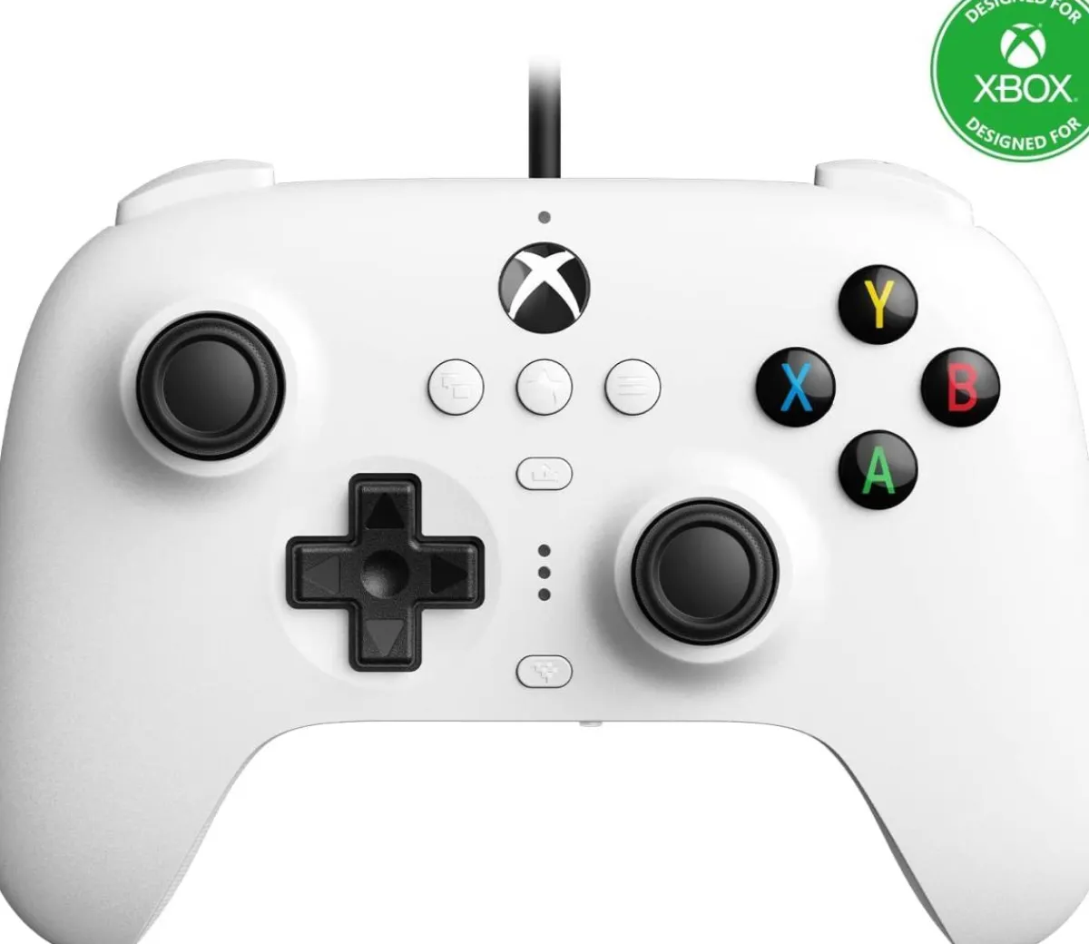 8Bitdo Manette Ultimate Wired pour Xbox et PC - Blanc