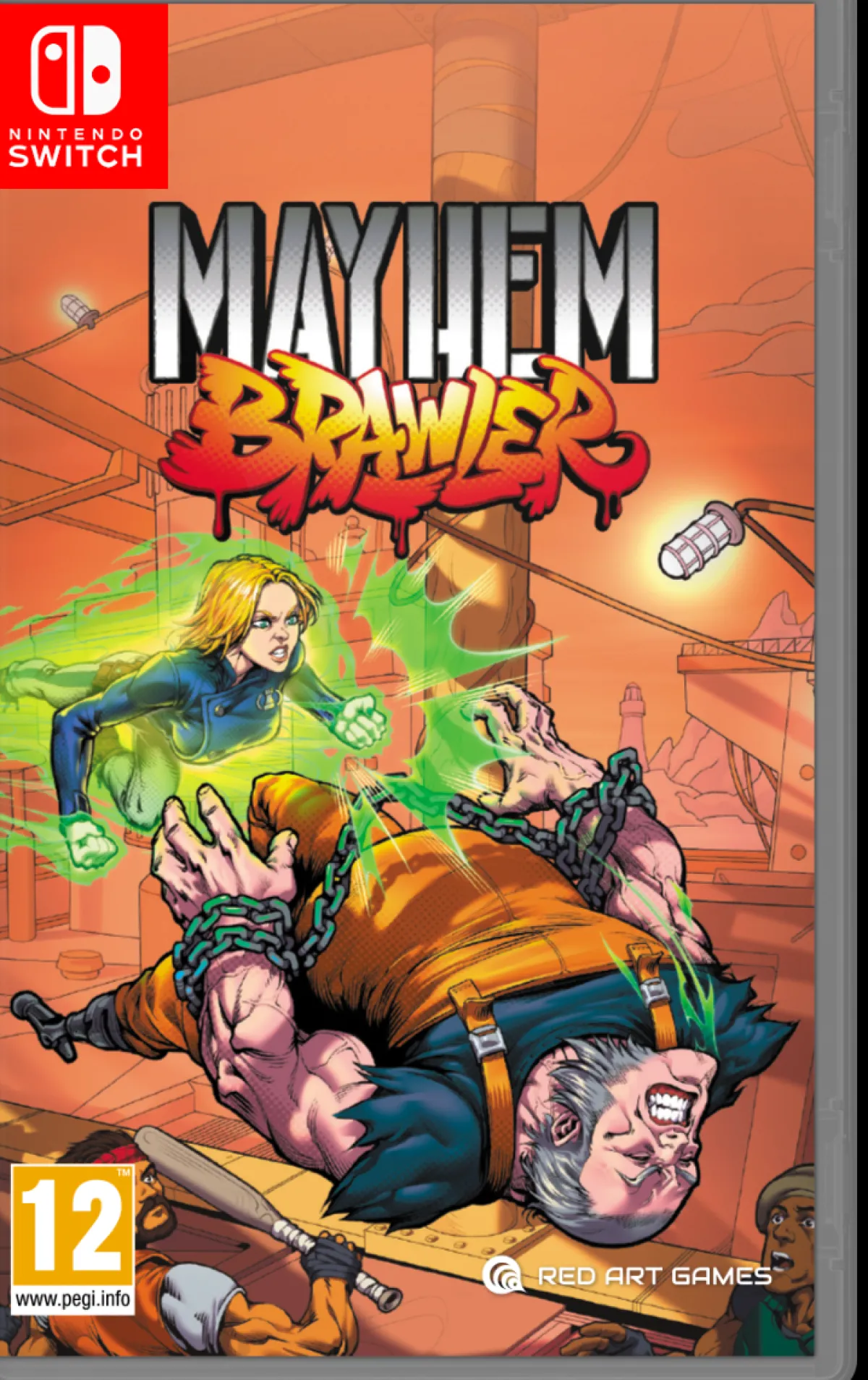 Red Art Games Mayhem Brawler Nintendo Switch