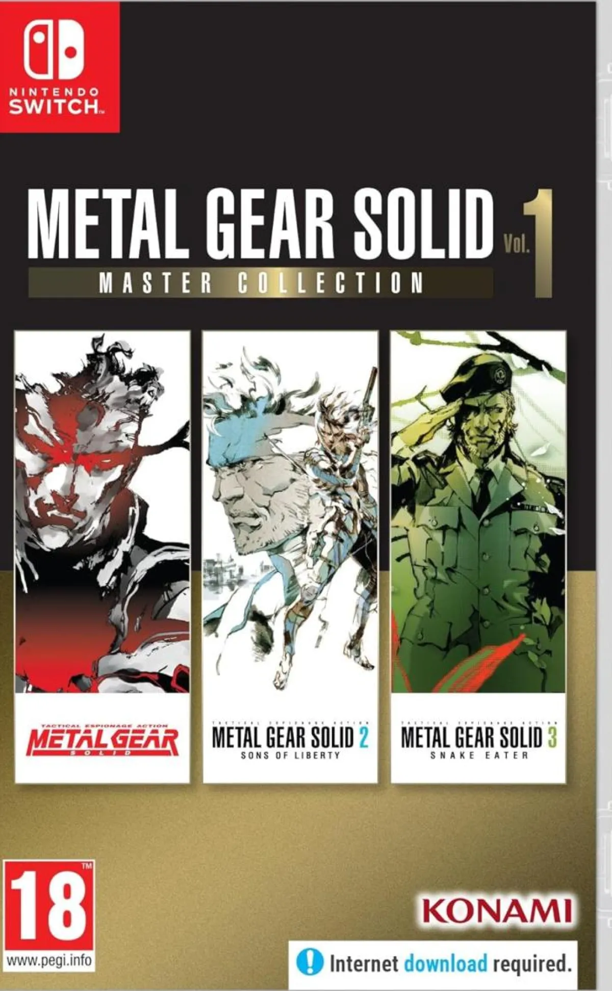 KONAMI Metal Gear Solid Master Collection Vol.1 Nintendo SWITCH