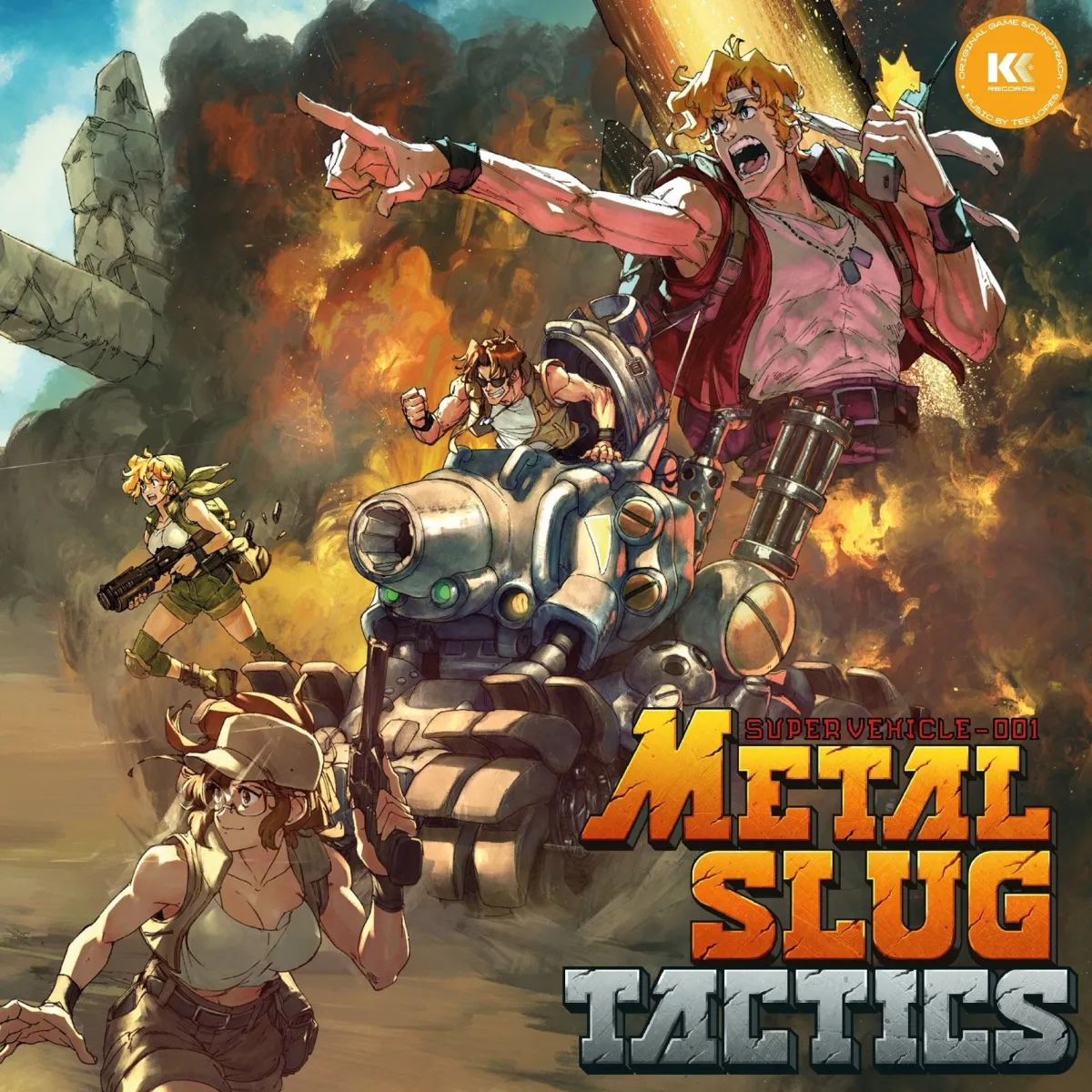 BIGWAX Metal Slug Tactics OST Vinyle 2LP