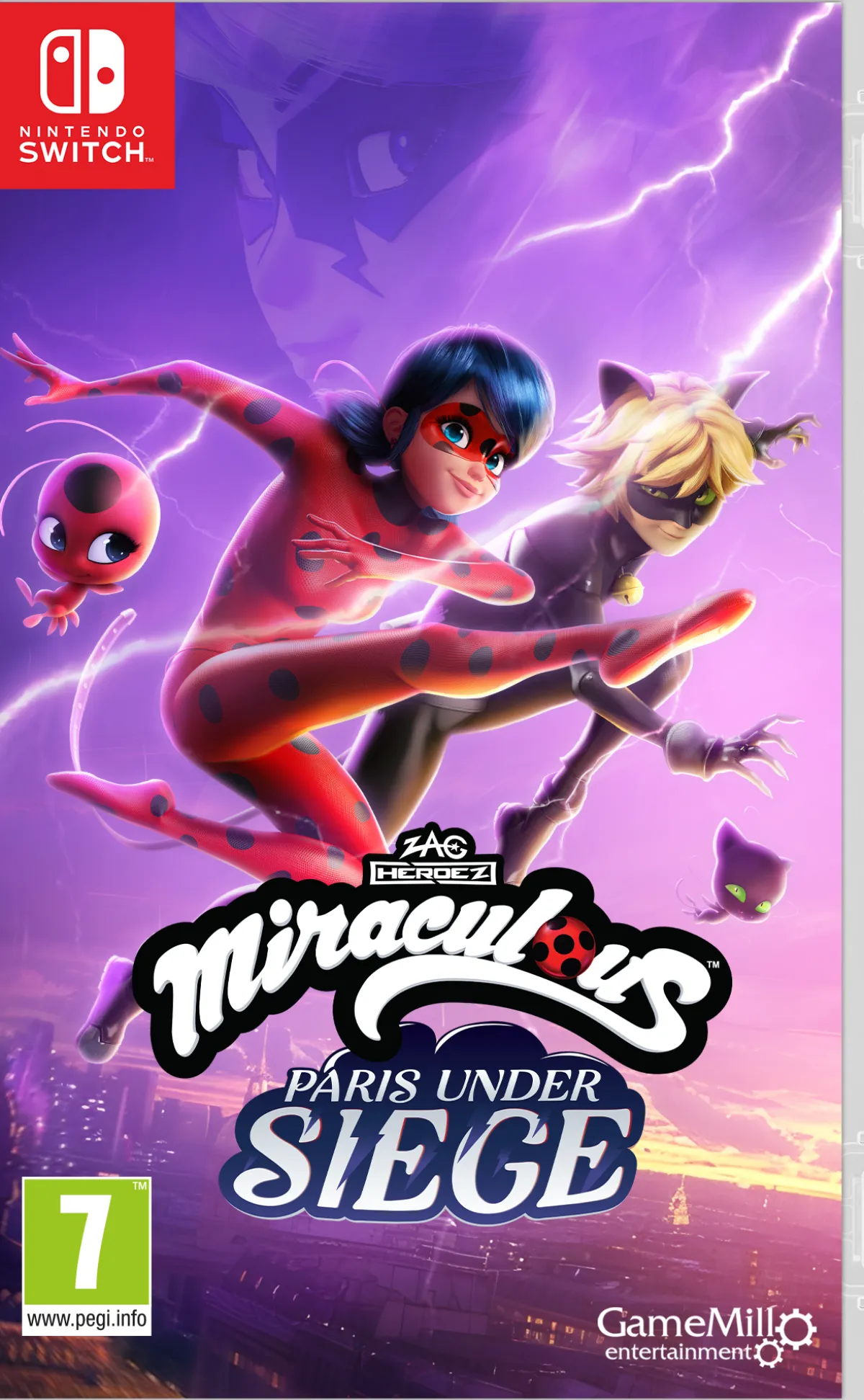 GAMEMILL Miraculous Paris Under Siege Nintendo Switch