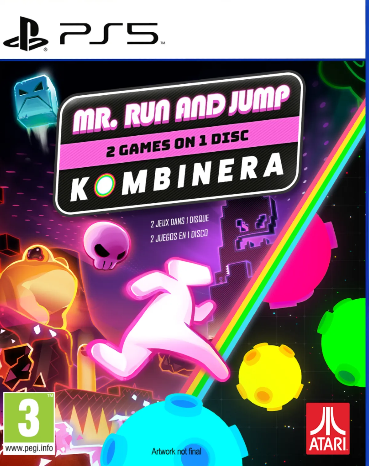 Atari Mr. Run and Jump + Kombinera PS5