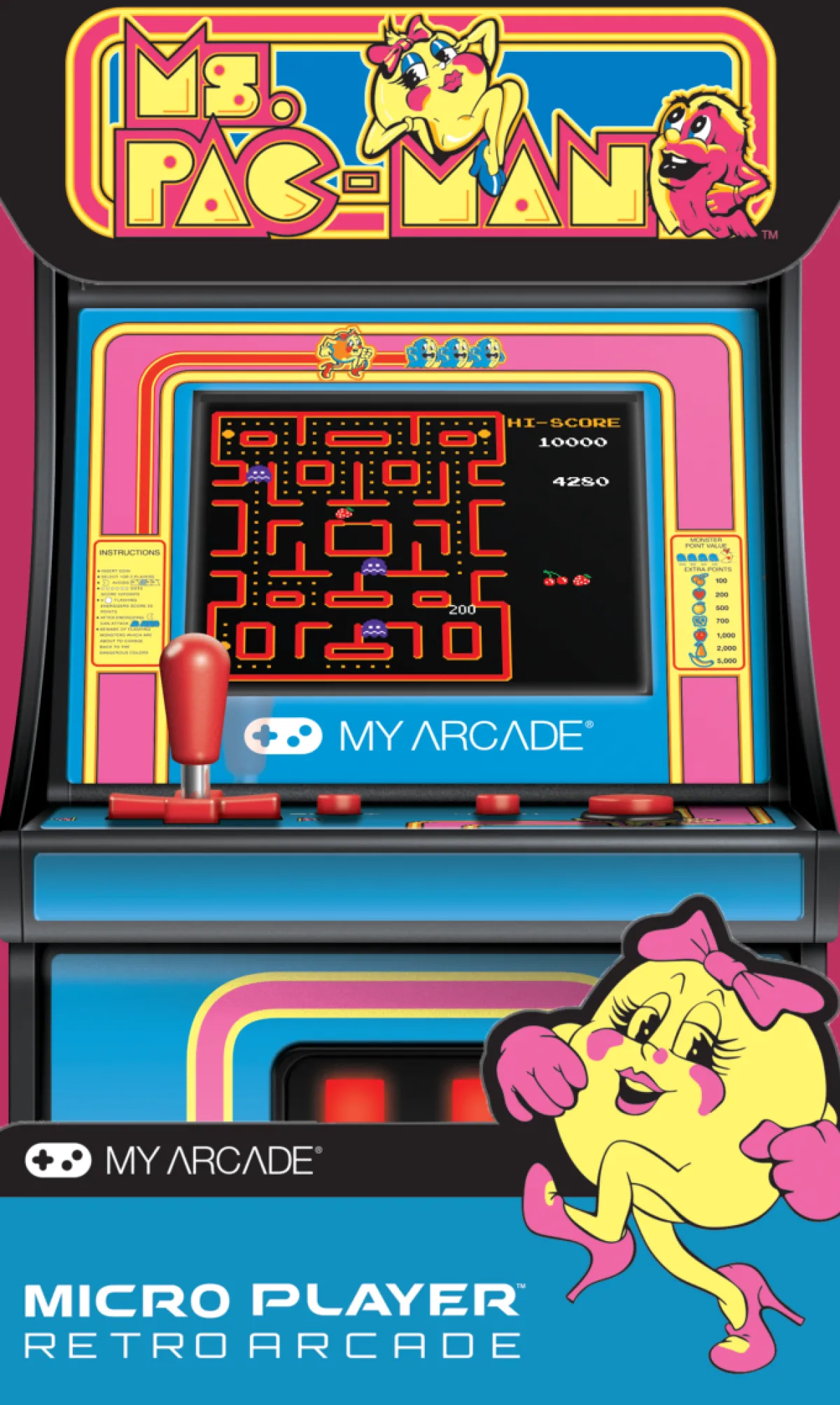 My Arcade - Ms. Pac-Man Micro Player