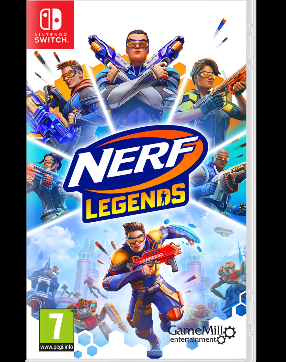 GAMEMILL Nerf Legends Nintendo SWITCH