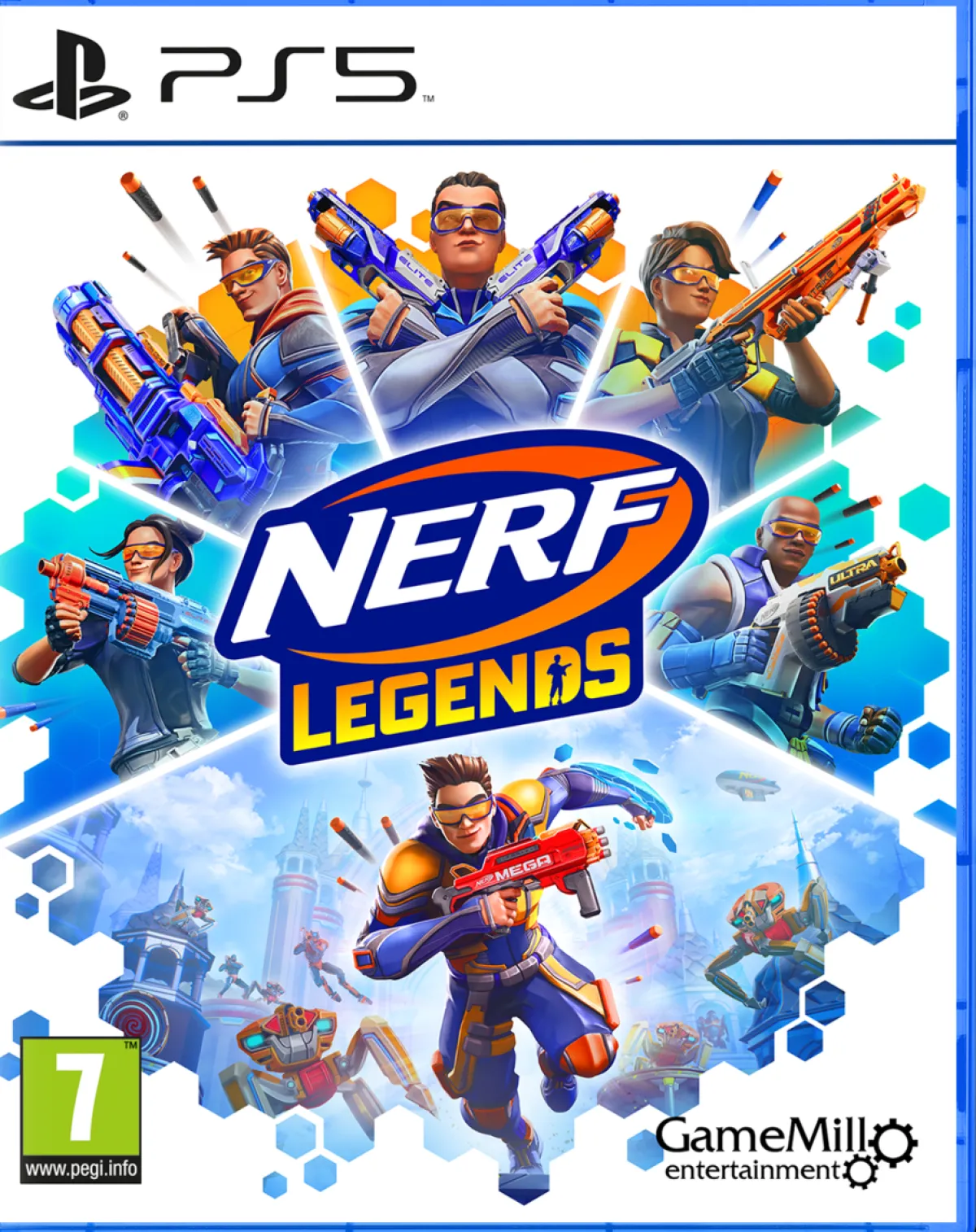 GAMEMILL Nerf Legends PS5