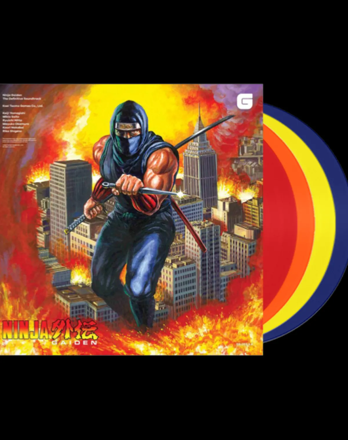 Brave Wave Ninja Gaiden The Definitive Soundtrack Vol. 1 ET 2 Vinyle - 4LP