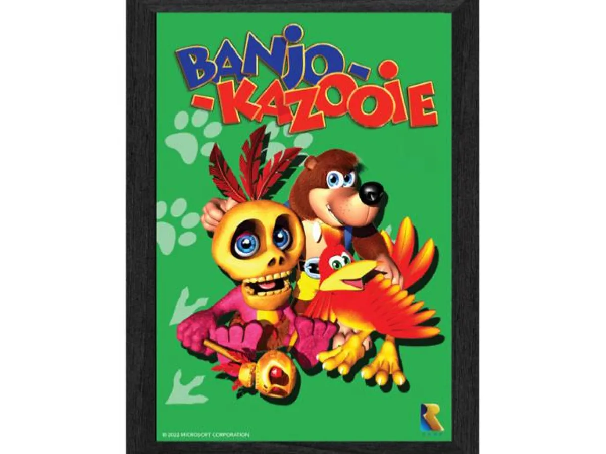 Level Up Labs Pixel Frames Plax Banjo-Kazooie - Lenticular Frame