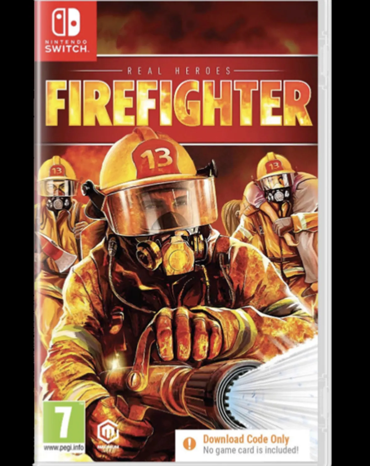 Maximum Entertainment Real heroes Firefighter Nintendo SWITCH (Code de téléchargement)