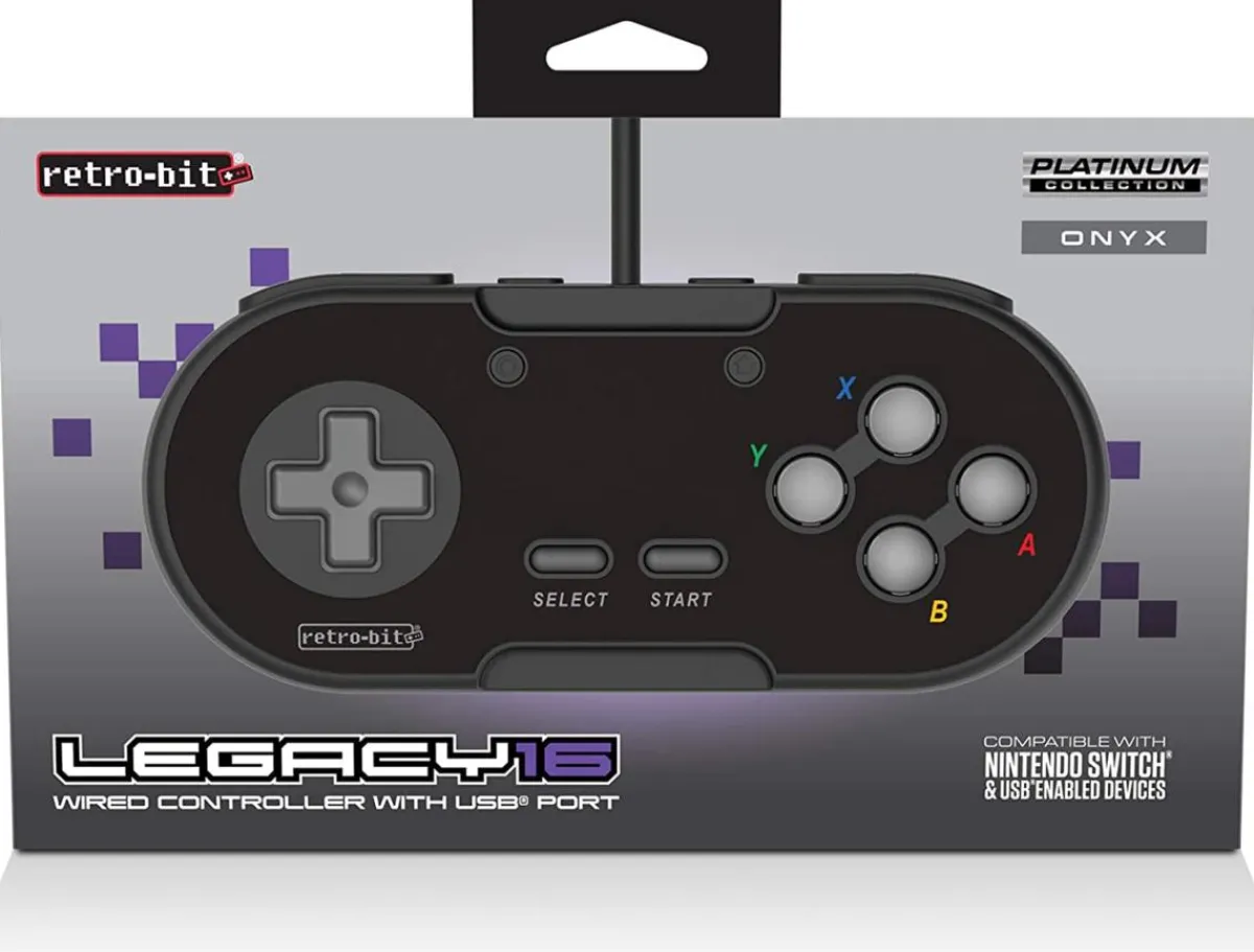 retro-bit Legacy 16 USB pad Black