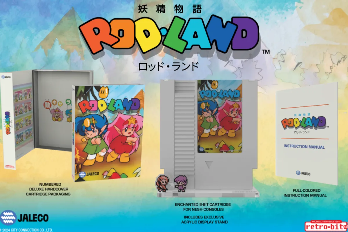 retro-bit Rod Land Collector’s Edition Cartouche NES