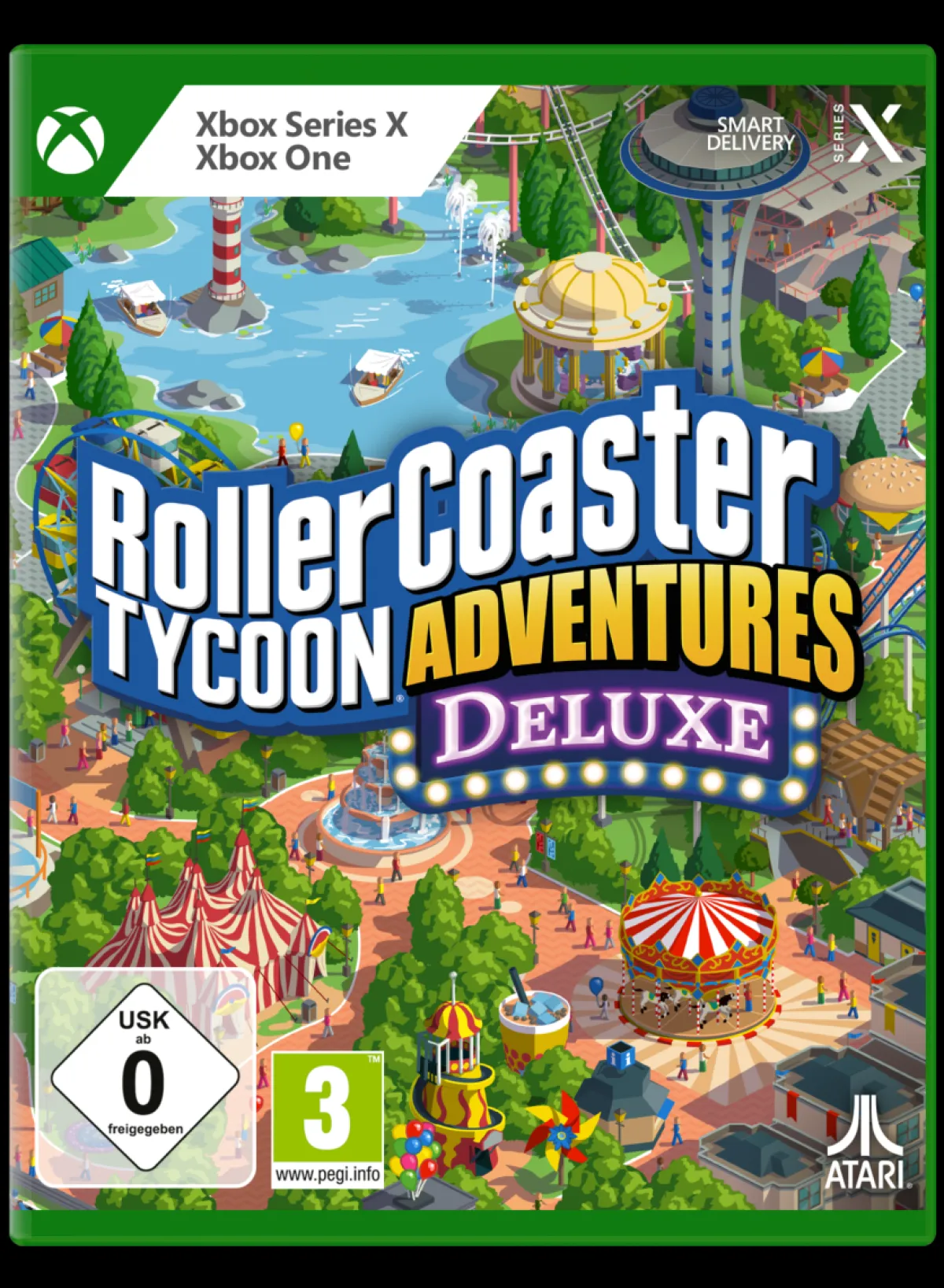 Atari Rollercoaster Tycoon Adventures Deluxe Xbox Series X / Xbox One