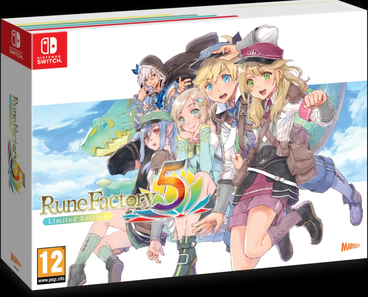 MARVELOUS Rune Factory 5 Limited Edition Nintendo SWITCH