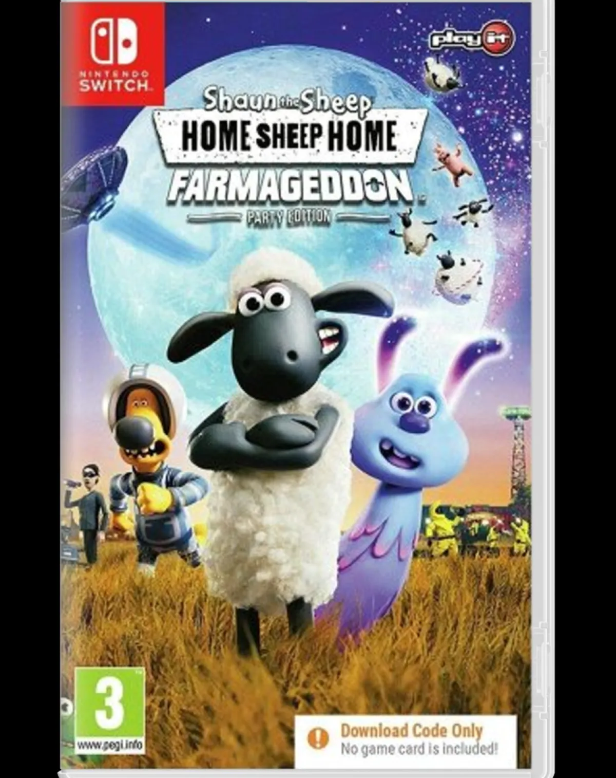 PLAY IT Shaun the Sheep Nintendo SWITCH (Code de téléchargement)