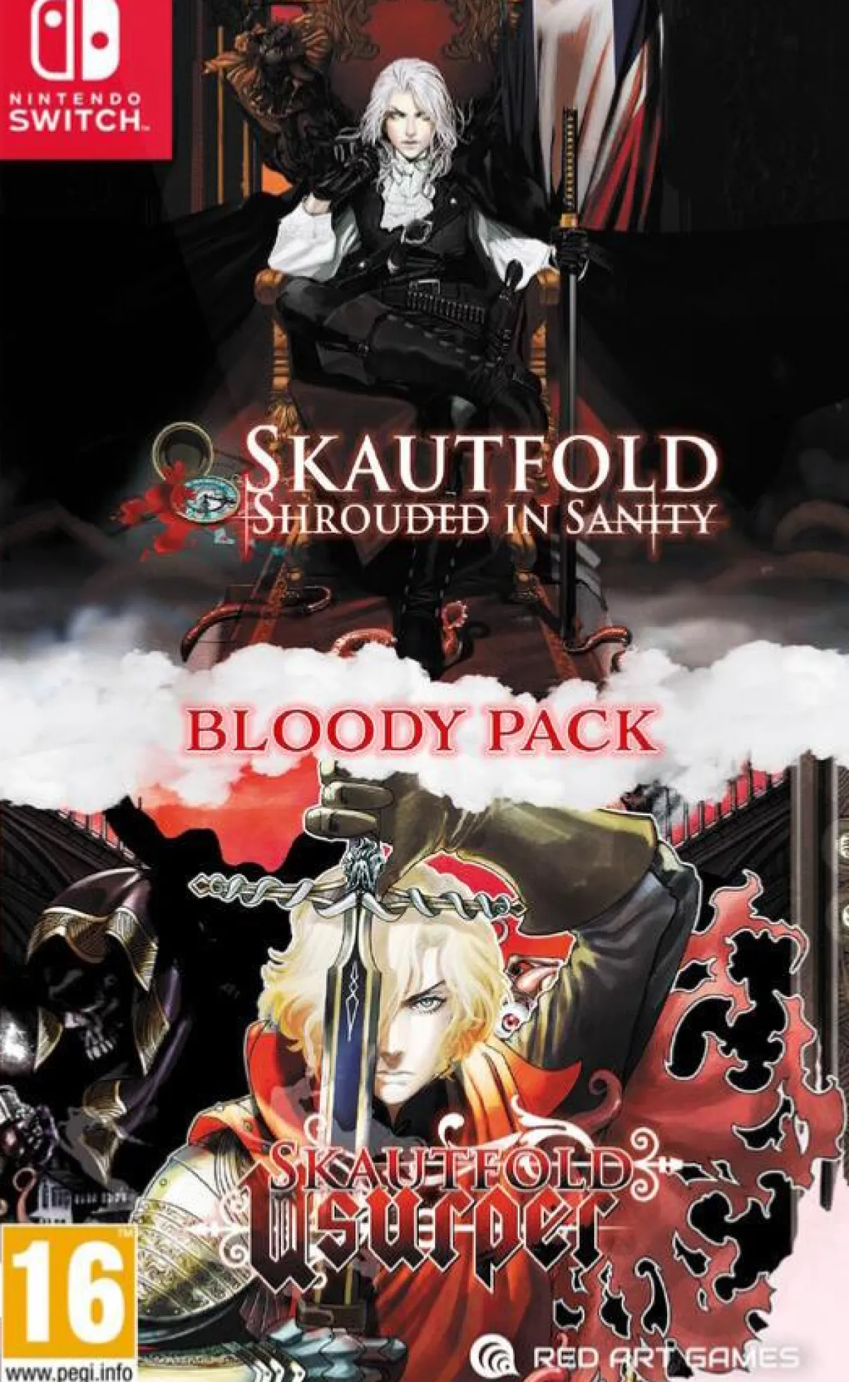 Red Art Games Skautfold Bloody Pack (Shrouded in Sanity + Usurper) Nintendo Switch