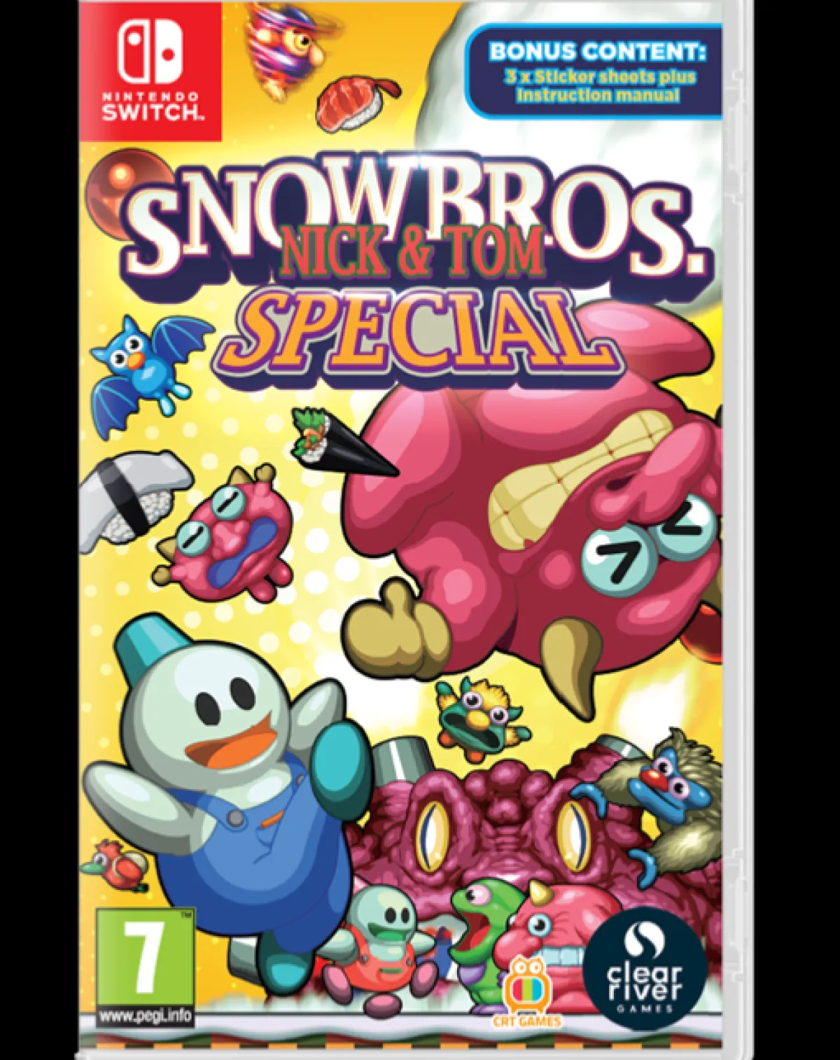 Clear River Games Snow Bros Nick & Tom Special Nintendo SWITCH