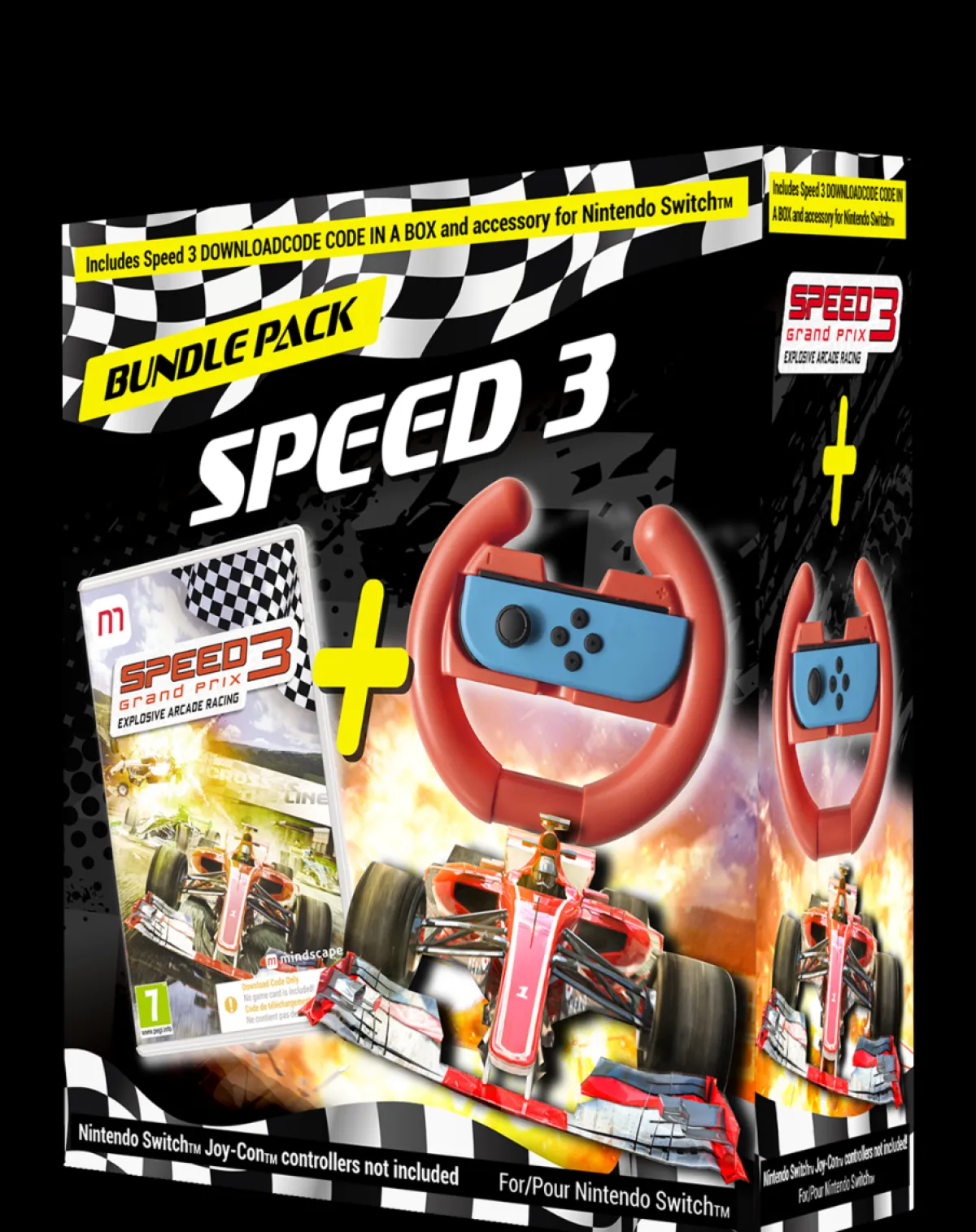 MINDSCAPE Speed 3 Code CIAB + Volant Nintendo SWITCH