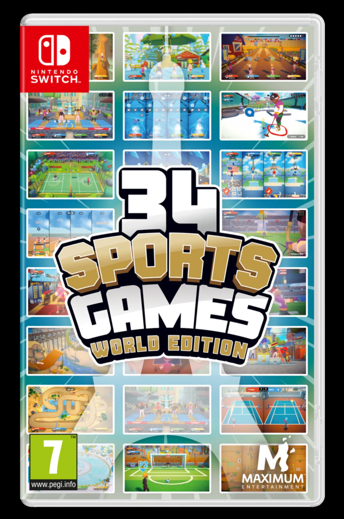 Maximum Entertainment 34 Sports Games World Edition Nintendo SWITCH