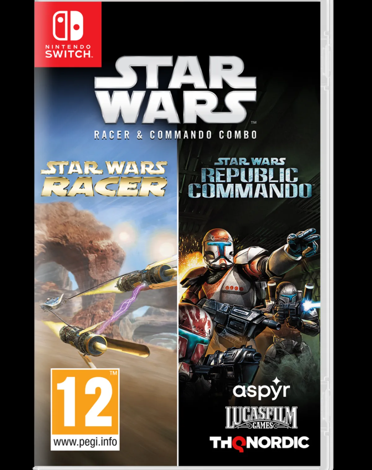 THQ NORDIC GAMES Star Wars Racer and Commando Combo Nintendo SWITCH