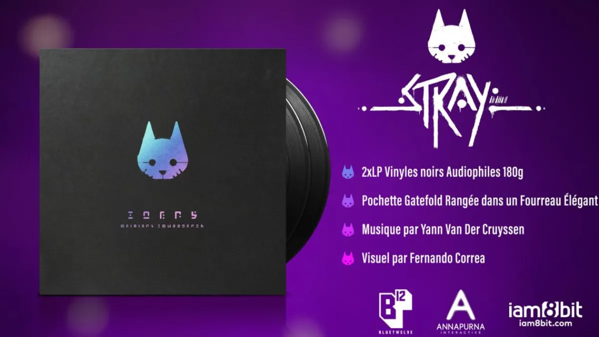 iam8bit Stray Soundtrack Vinyle - 2LP