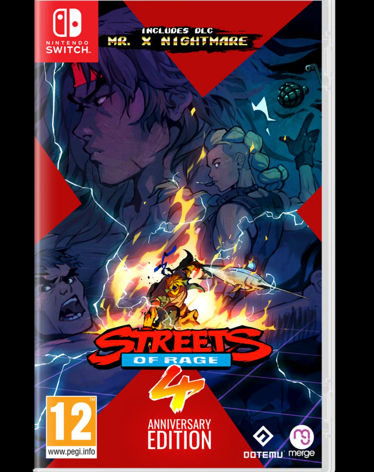 MERGE Streets of Rage 4 Anniversary Edition Nintendo SWITCH