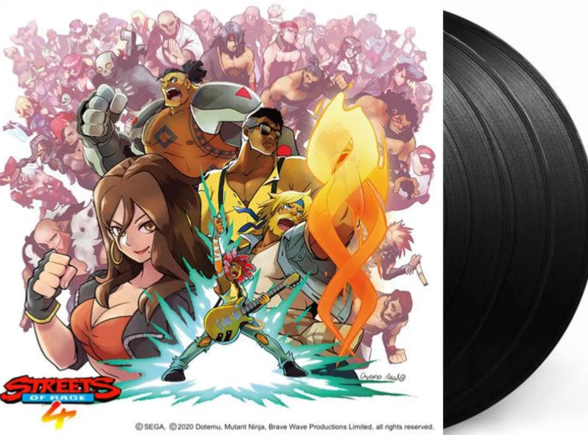 Brave Wave Streets Of Rage 4 Original Soundtrack - Black