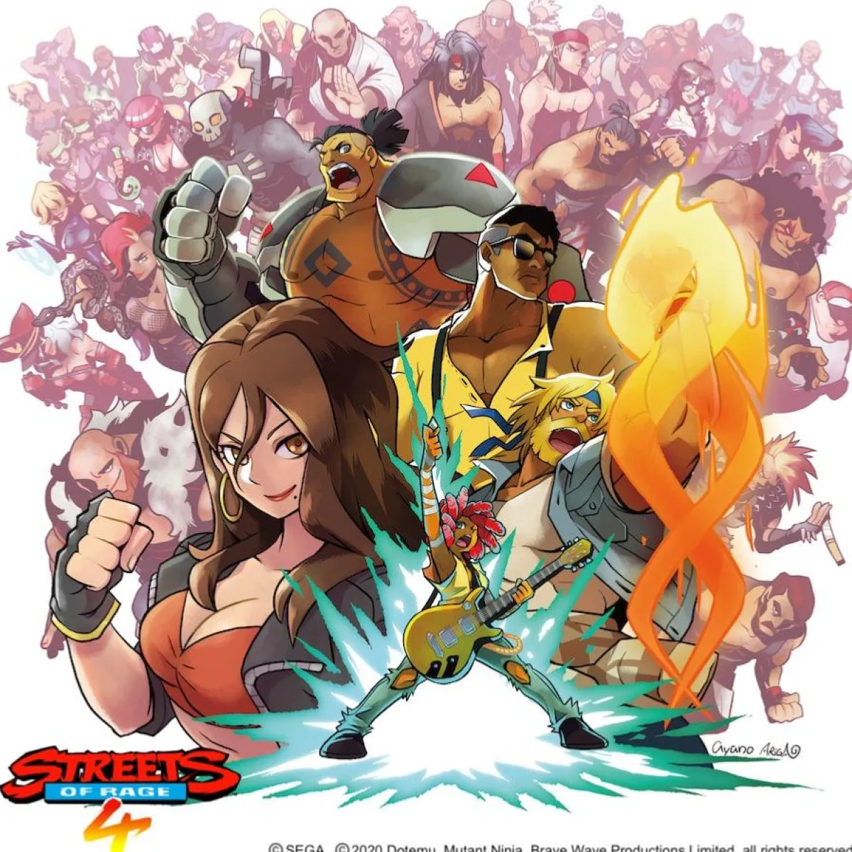 Brave Wave Streets Of Rage 4 Original Soundtrack - Black