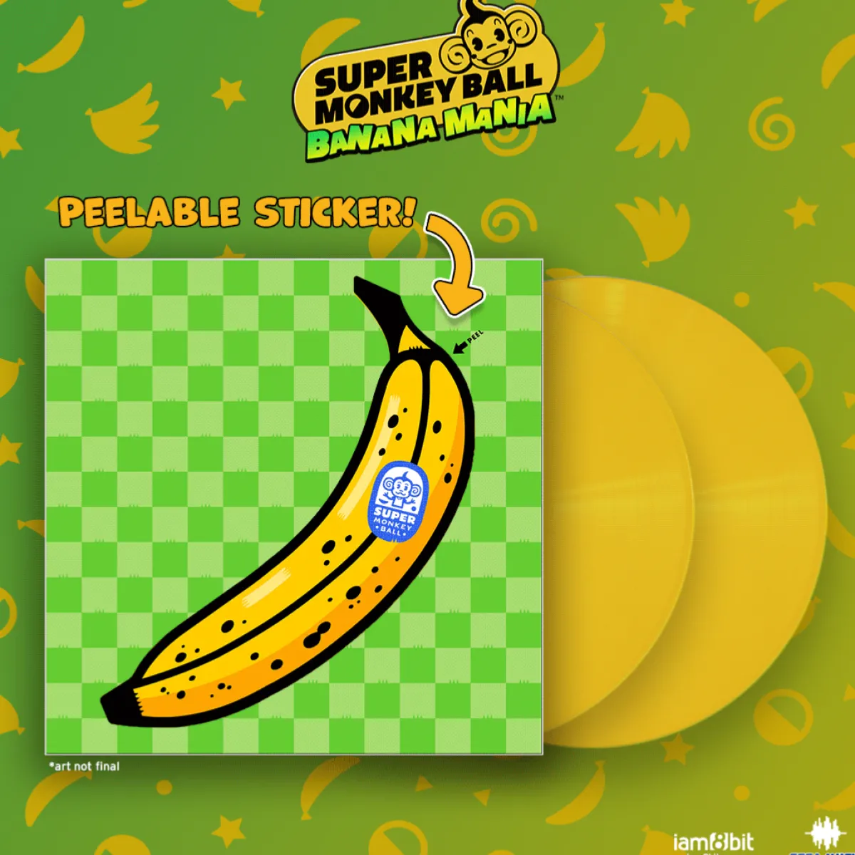 iam8bit Super Monkey Ball: Banana Mania Vinyle - 2LP