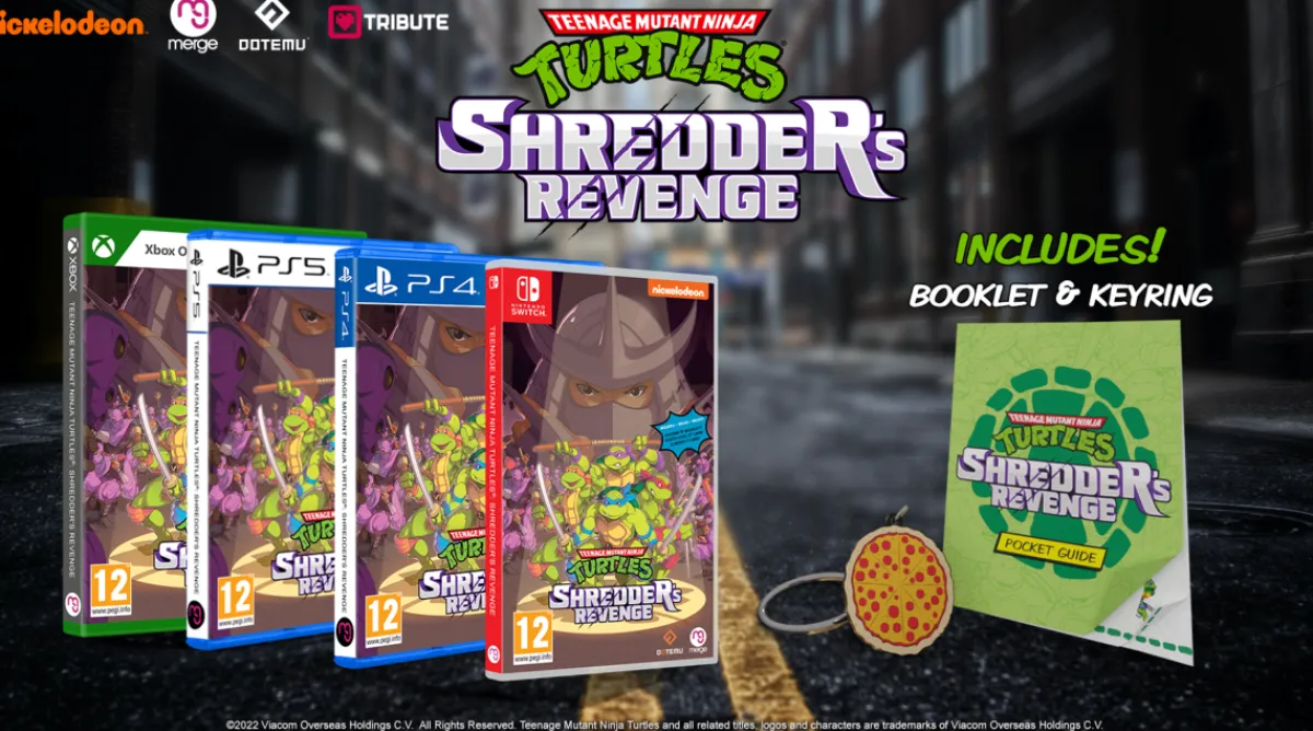 MERGE Teenage Mutant Ninja Turtles: Shredder's Revenge PS5 - Bonus Inclus