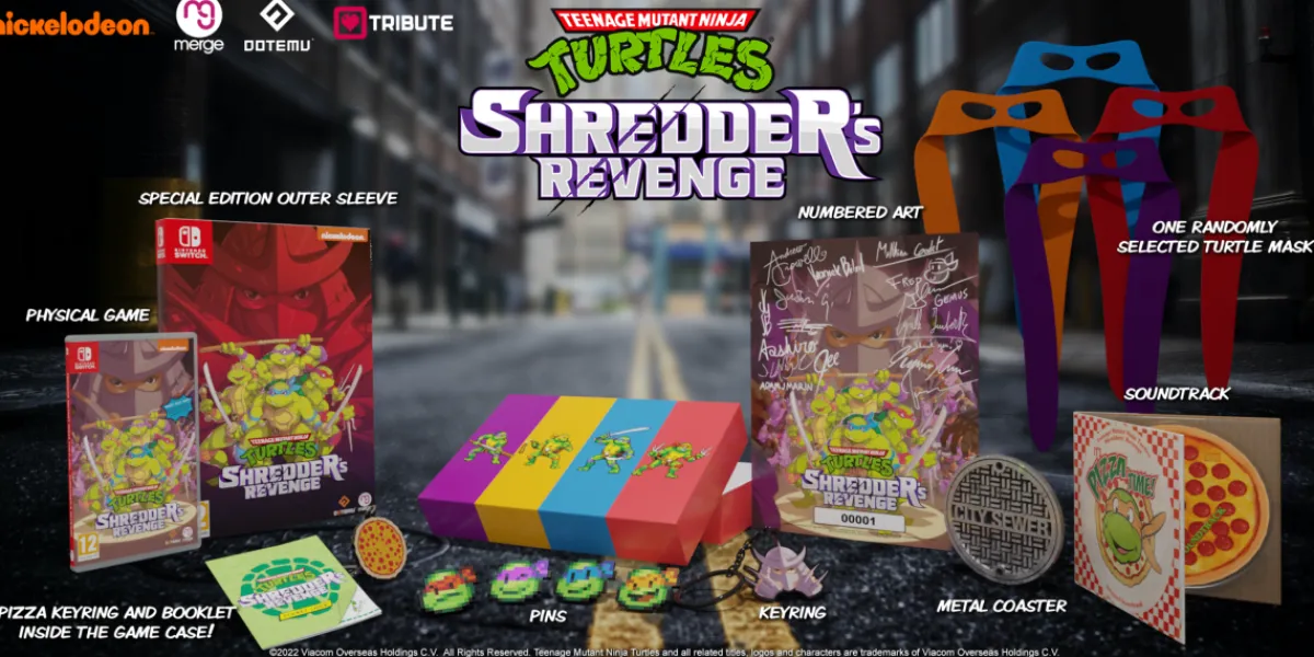MERGE Teenage Mutant Ninja Turtles: Shredder's Revenge Special Ed Switch