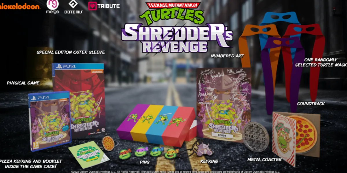 MERGE Teenage Mutant Ninja Turtles: Shredder's Revenge Special Edition PS4
