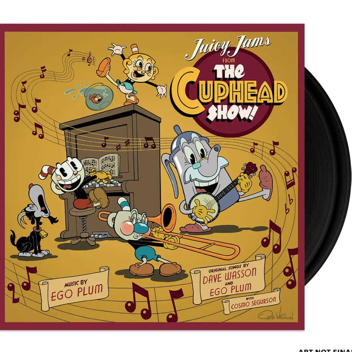 iam8bit The Cuphead Show! Vinyle 2LP