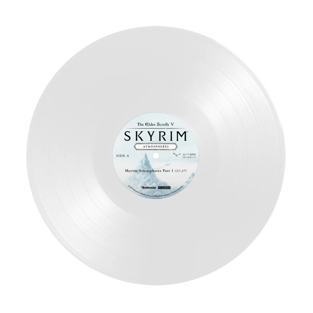 SpaceLab9 The Elder Scrolls V: Skyrim – Atmospheres Vinyle 1LP