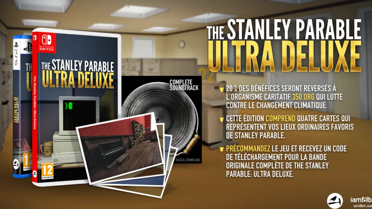 iam8bit The Stanley Parable Ultra Deluxe Nintendo SWITCH