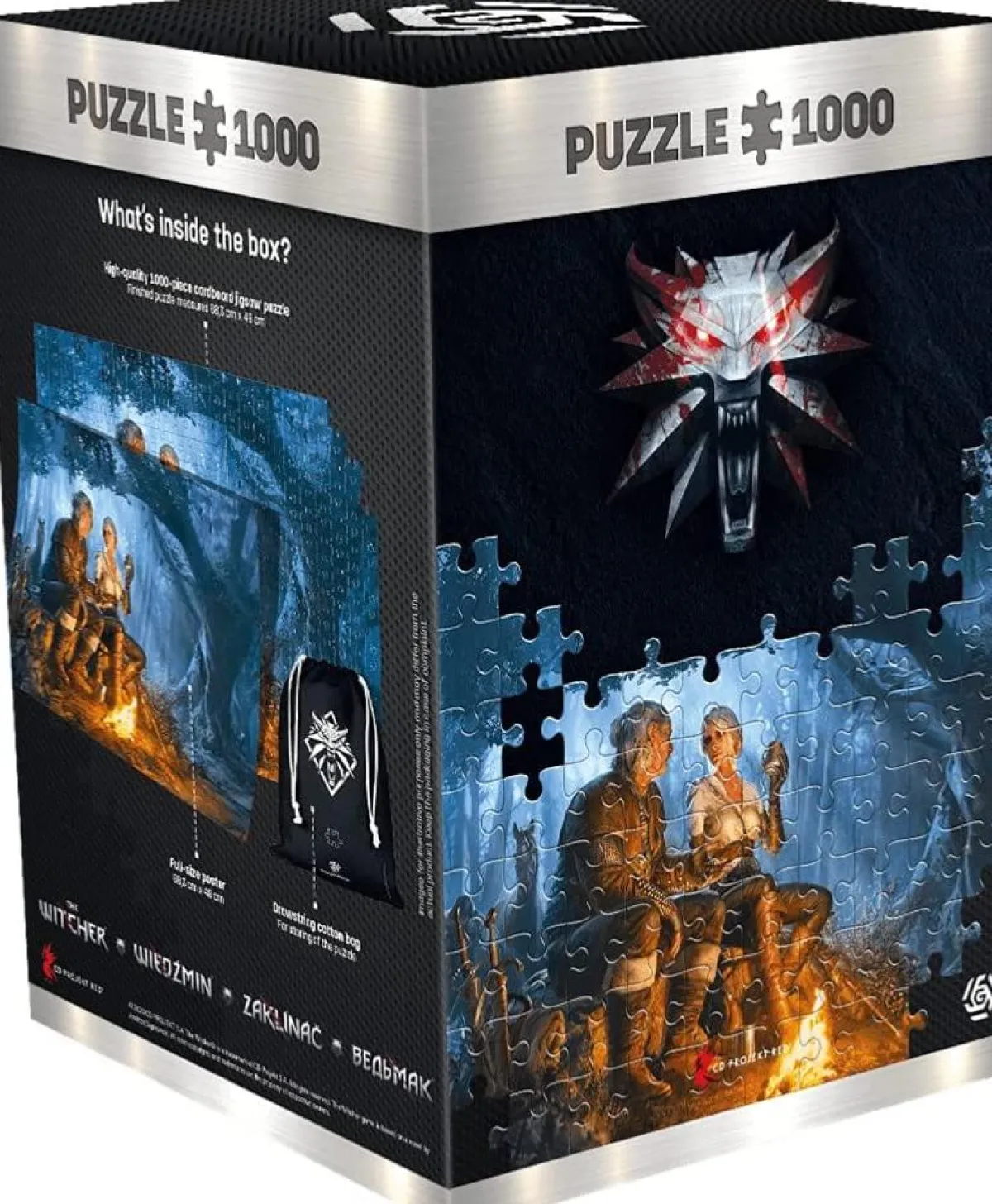 CENEGA The Witcher: Journey of Ciri Puzzle 1000 pièces