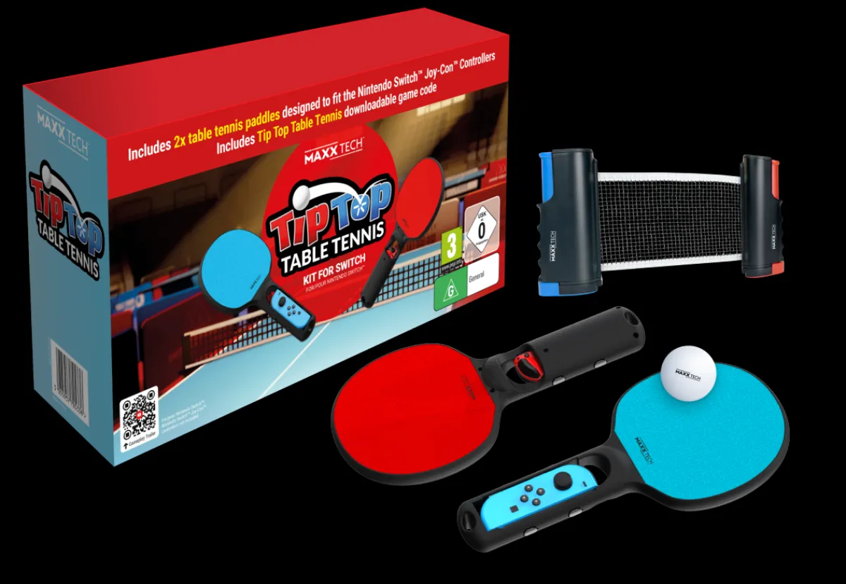 MAXX TECH Tip Top Table Tennis Nintendo Switch (Code de téléchargement)