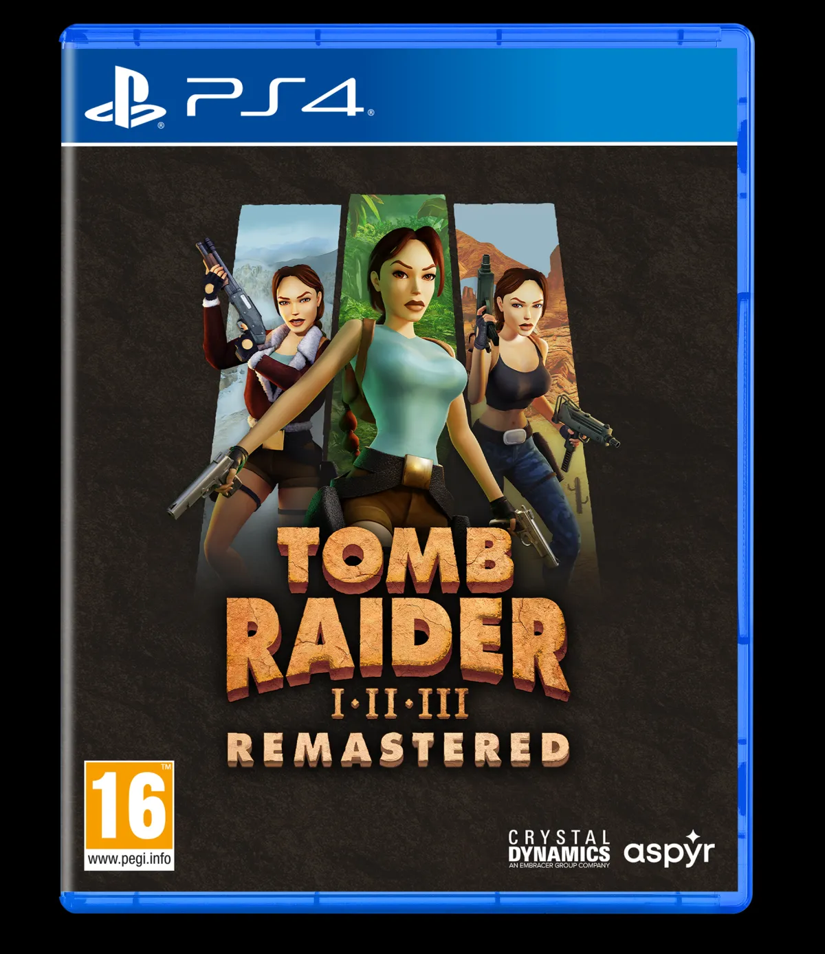 Aspyr Tomb Raider I-III Remastered Starring Lara Croft PS4