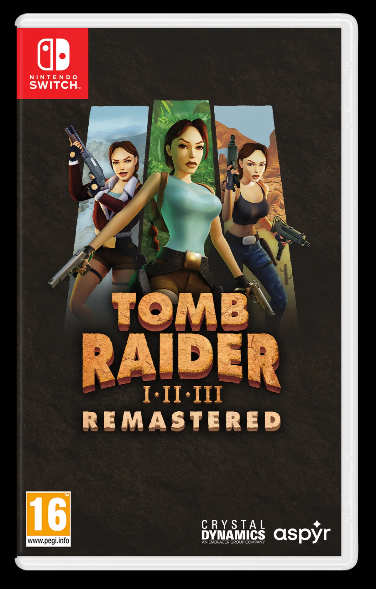 Aspyr Tomb Raider I-III Remastered Starring Lara Croft SWITCH