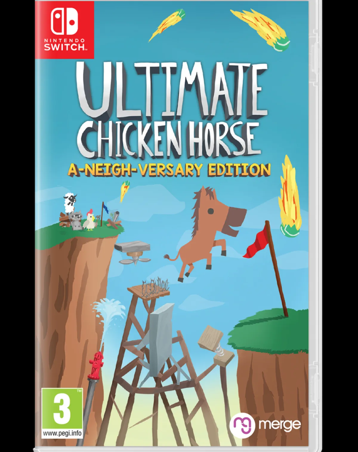 MERGE Ultimate Chicken Horse A-Neight-Versary Edition Nintendo SWITCH