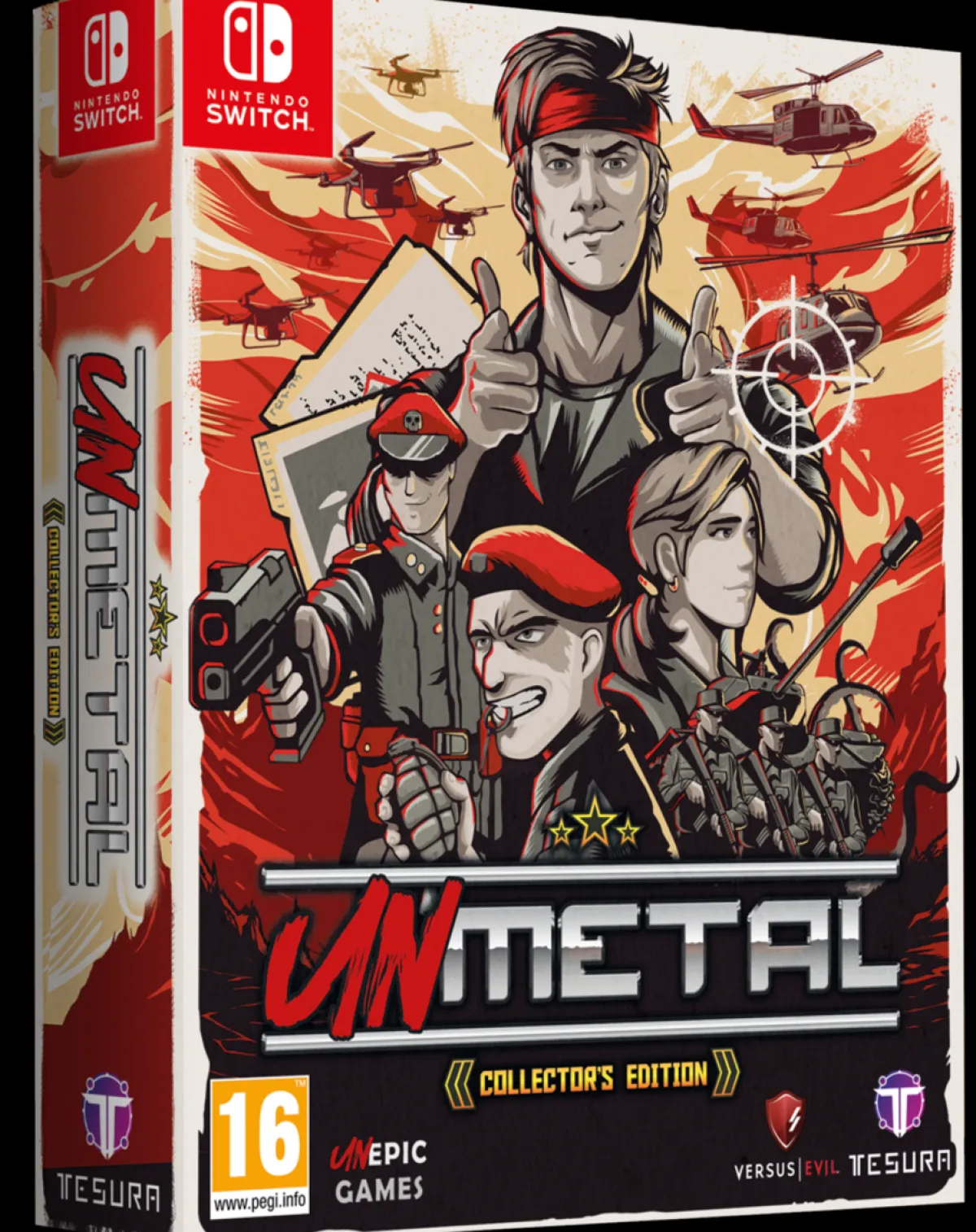 TESURA UnMetal Collector's Edition Nintendo Switch