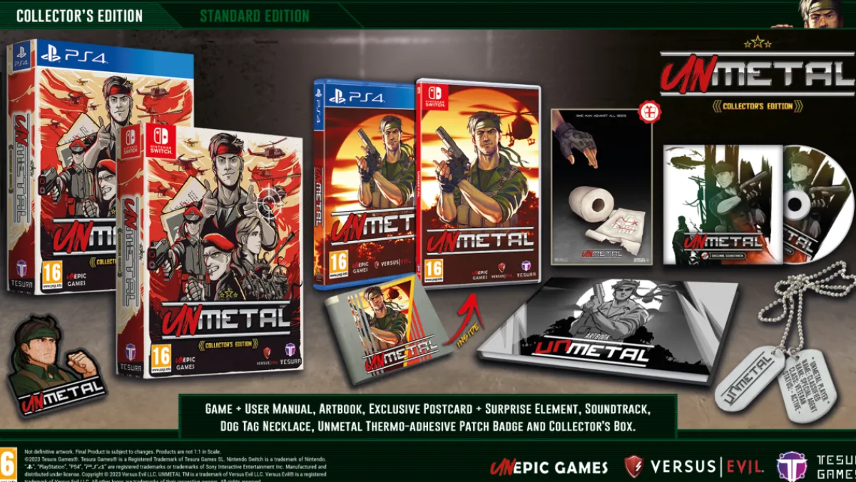 TESURA UnMetal Collector's Edition Nintendo Switch