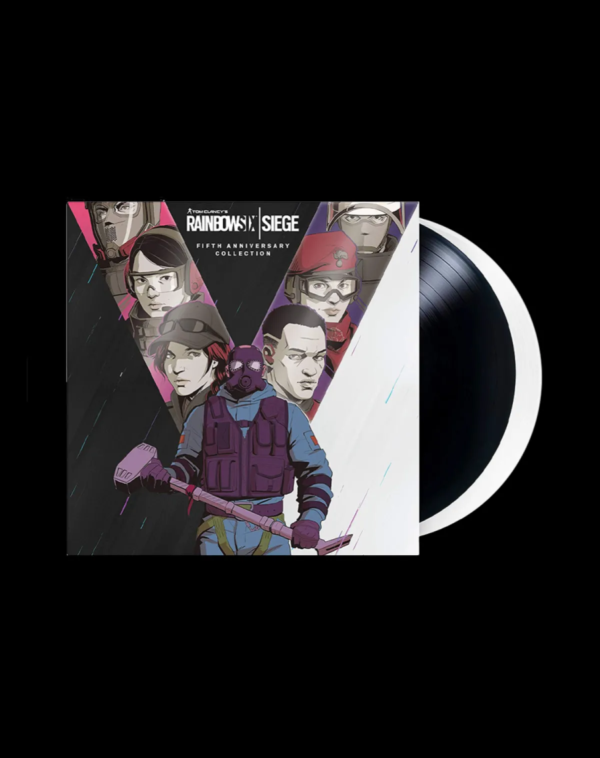 Laced Records Vinyle Rainbow 6 Siege: Fifth Anniversary Collection - 2LP