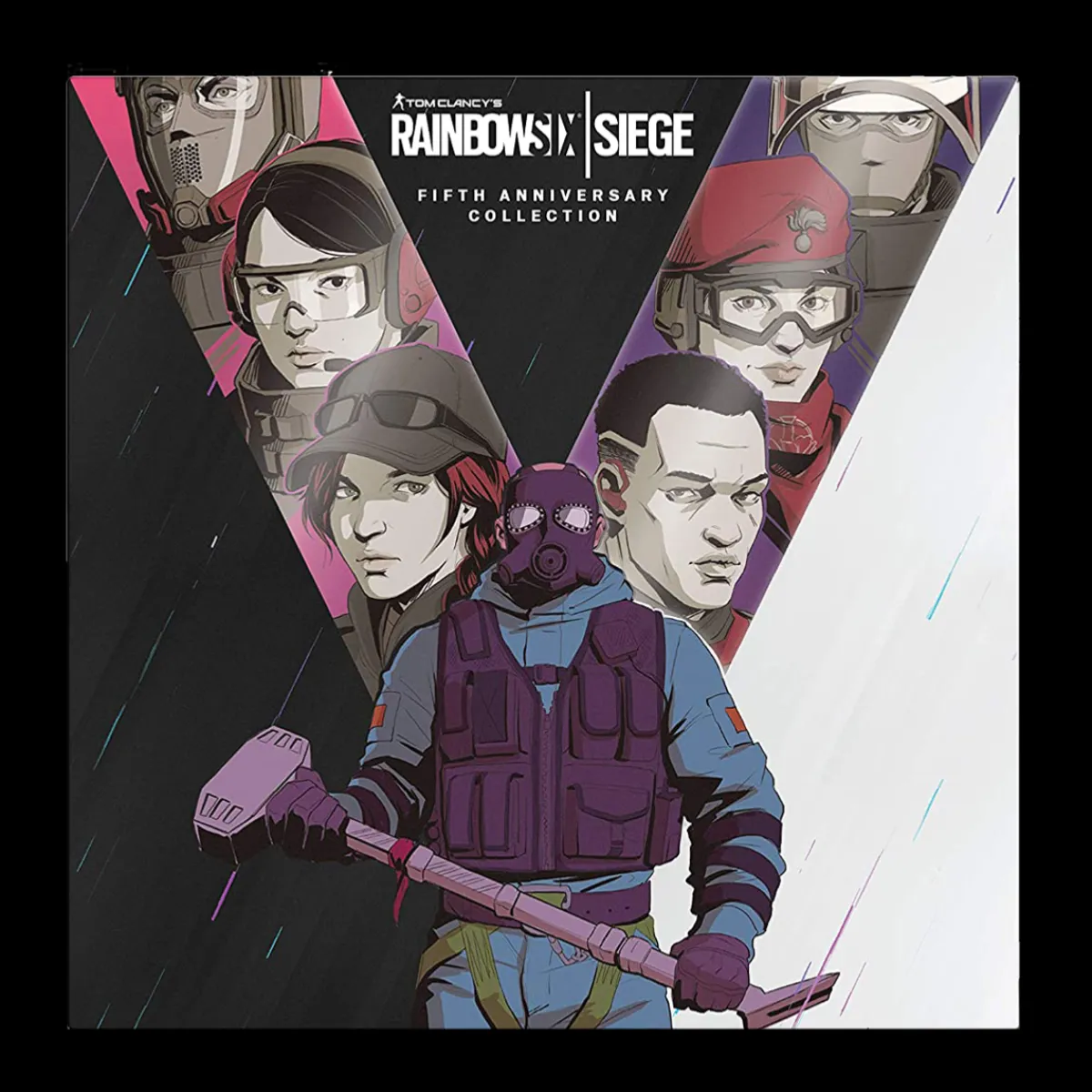 Laced Records Vinyle Rainbow 6 Siege: Fifth Anniversary Collection - 2LP