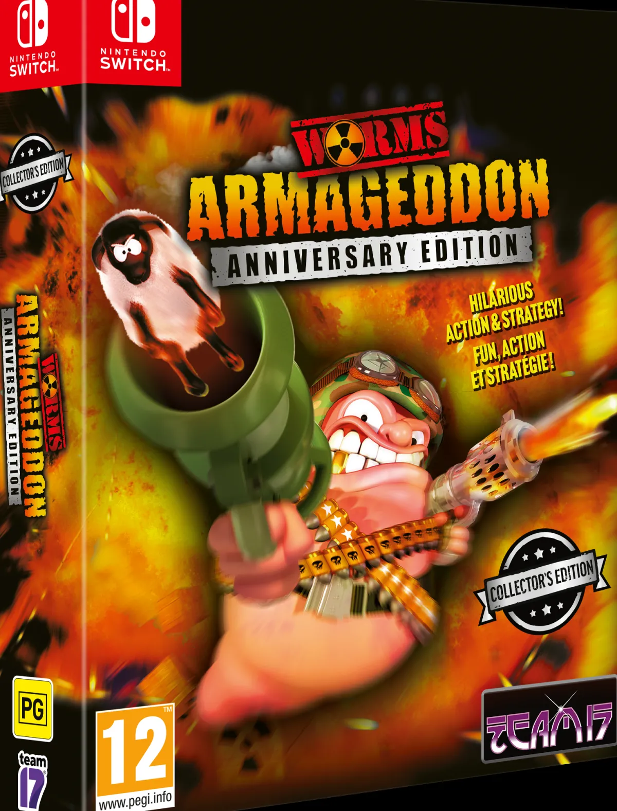 Team 17 Worms Armageddon Anniversary Collector's Edition Nintendo Switch